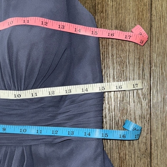 Azazie Bonnie Allure Maxi Dress Stormy - Picture 11 of 11